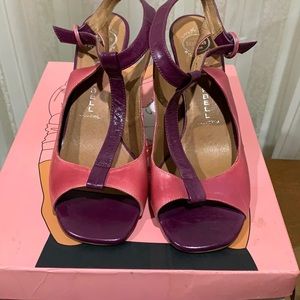 Gorgeous pink and purple Jeffrey Campbell